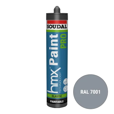 Soudal HMX Paint Pro Voegkit Grijs RAL 7001 300ml