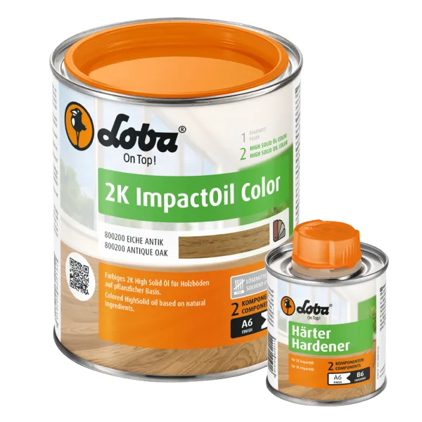 Lobasol 2K ImpactOil Color Antique Oak 0,75 kg