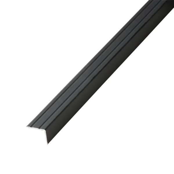 Co-pro hoekprofiel zelfklevend duo antraciet/zwart