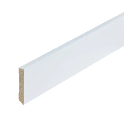 Co-pro gelakte plint amsterdam wit RAL 9016 70x12