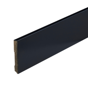 Co-pro gelakte plint amsterdam zwart 90x12