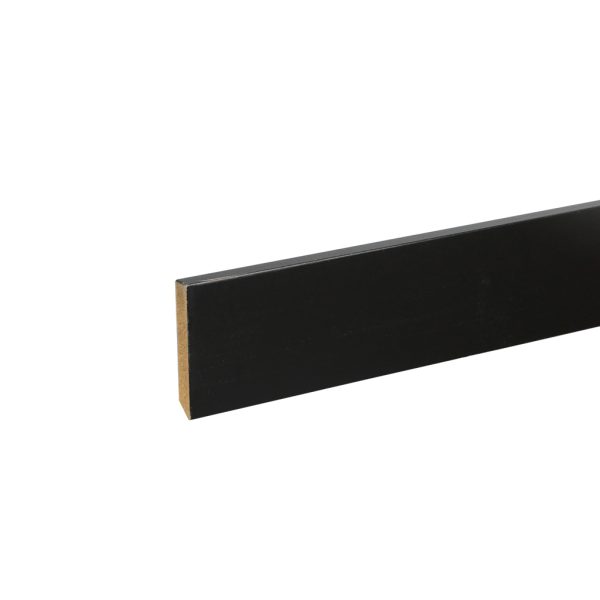 Co-pro gelakte plint amsterdam zwart 90x12
