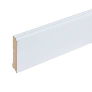 Co-pro folieplint praag wit 90x15
