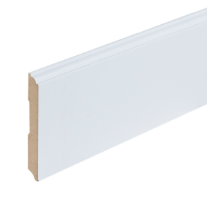 Co-pro folieplint praag wit 120x15