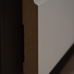 Co-pro gelakte plint praag wit 120x15