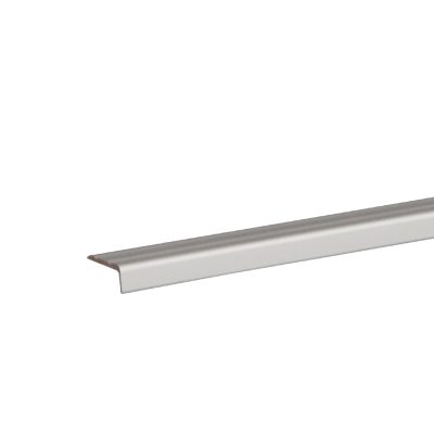 Co-pro hoekprofiel zelfklevend 10mm zilver