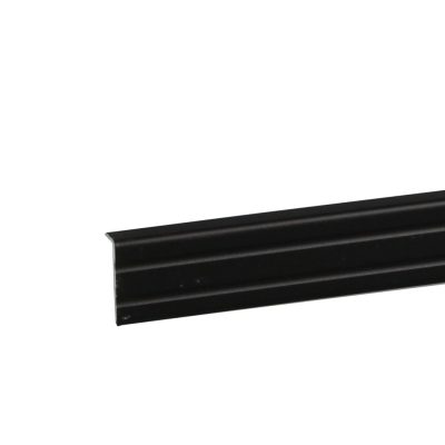 Co-pro hoekprofiel zelfklevend 10mm antraciet/zwart