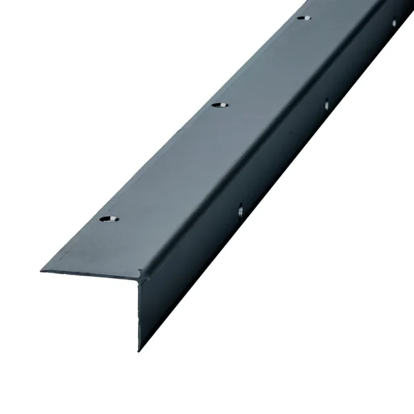 Co-pro trapprofiel antraciet/zwart pvc/pvc