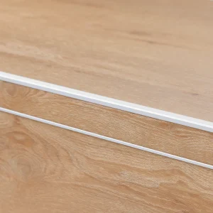 Co-pro trapprofielset pvc zilver 4x130cm.