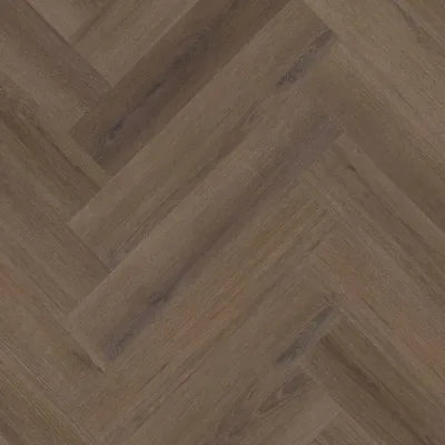 YUP XL Greenford herringbone dryback brown