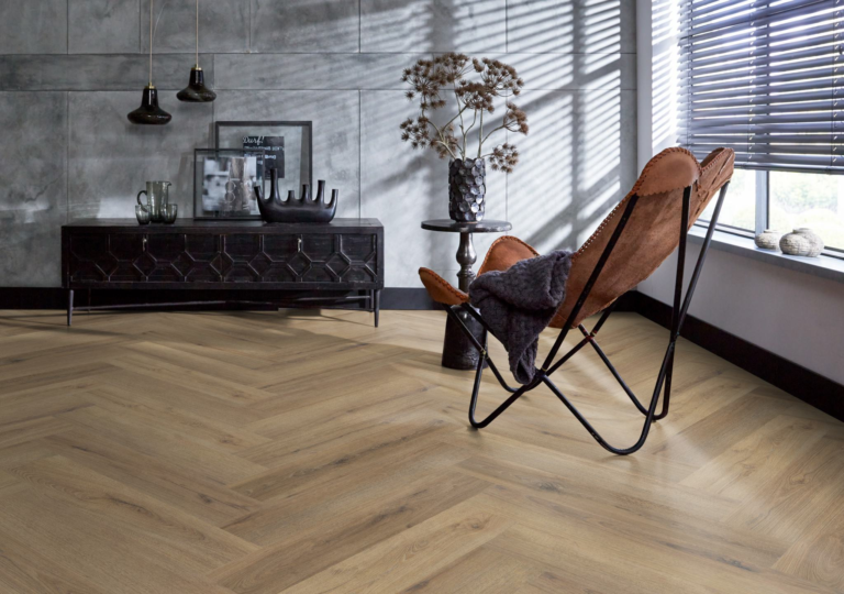 YUP XL Greenford herringbone click SRC light brown