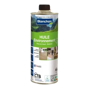 Blanchon olie milieu ruw hout 1 L