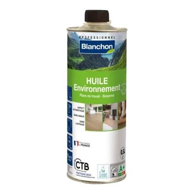 Blanchon olie milieu ruw hout 1 L
