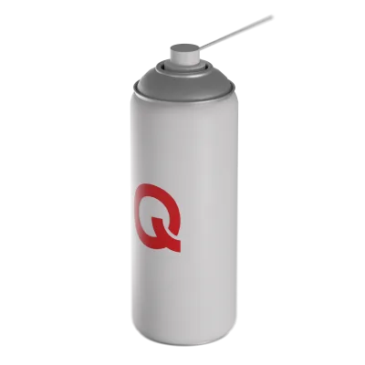 Qurails gordijnrails siliconenspray 250ml