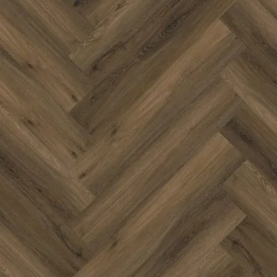YUP Paddington Herringbone dryback warm brown