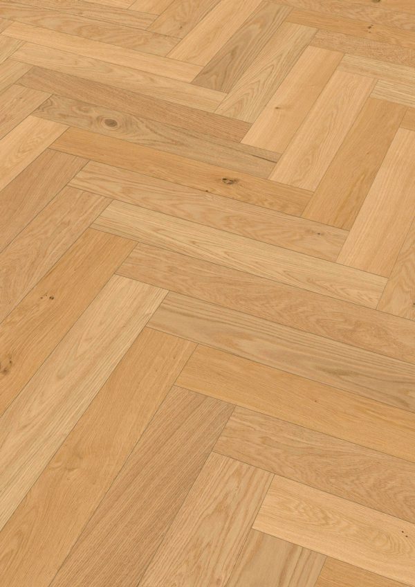 Floer Hybride Hout - Natuur Eiken Visgraat