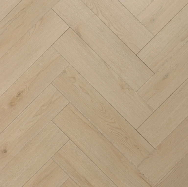 Floer Hybride Laminaat Visgraat - Crèmewit Eiken