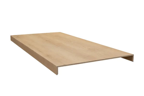 Floer Trap Overzettreden - Bruin Eiken Ondertrede