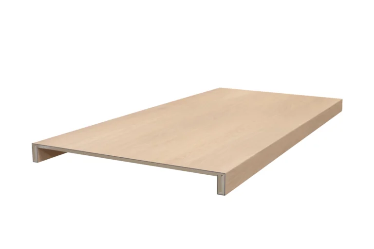 Floer Trap Overzettreden - Zand Eiken Dubbeltrede 138 cm