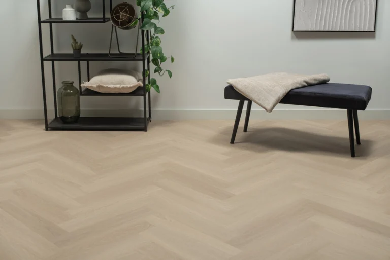 Floer Visgraat Click PVC - Beige Eiken