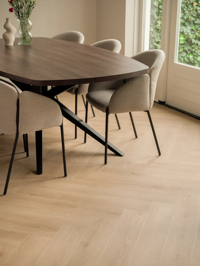 Floer Walvisgraat Click PVC - Bryde Bruin