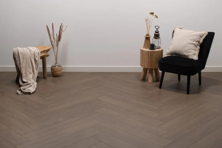 Floer Hybride Laminaat Walvisgraat - Ceto Cacaobruin