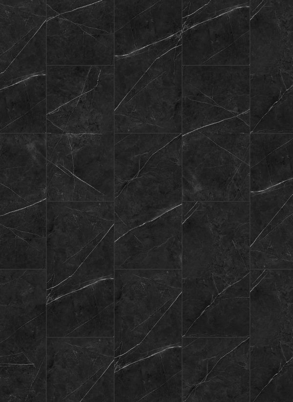 Grande Rigid Click Tile 5503 Marble Black
