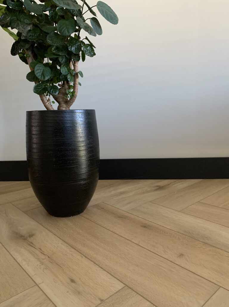 Topline Mat Zwart 100mm hoog