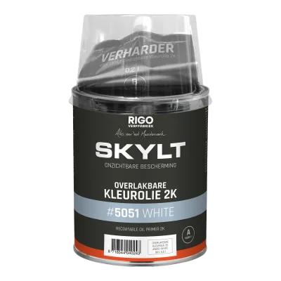 SKYLT Overlakbare Kleurolie 2K White #5051 1L