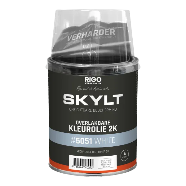 SKYLT Overlakbare Kleurolie 2K White #5051 1L