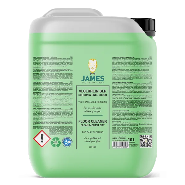 James vloerreiniger schoon & snel droog 10L