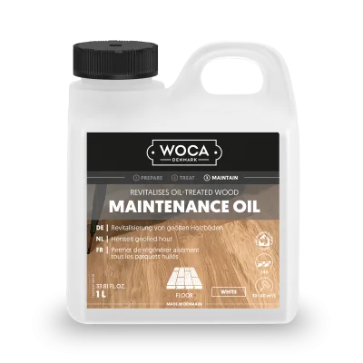 WOCA Onderhoudsolie Wit 1 L