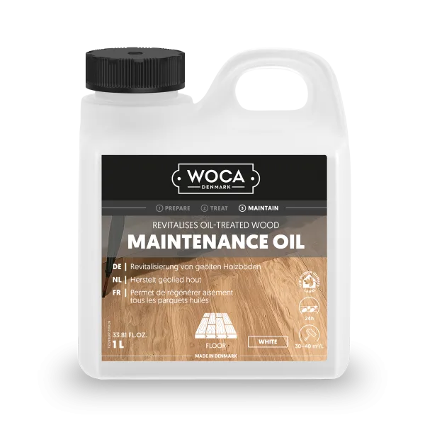 WOCA Onderhoudsolie Wit 1 L