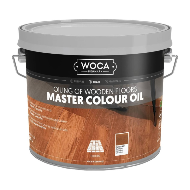 WOCA Master Colour Oil 114 castle grey 2