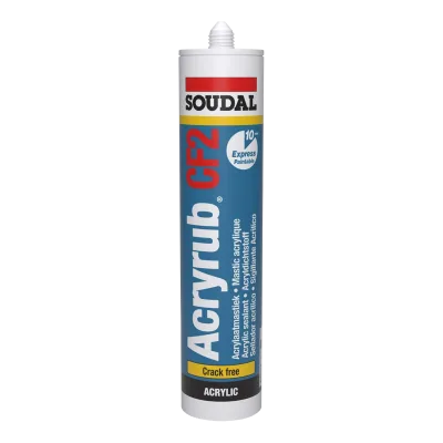 Soudal Acryrub CF2 Acrylaatkit crackfree wit 310ml