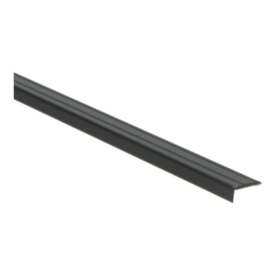 Hoeklijnprofiel zelfklevend 10 mm zwart