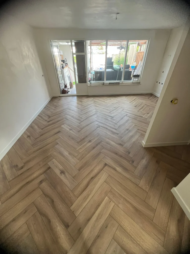 Woning 1 – PVC Laminaat Leggen